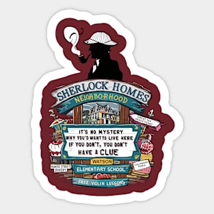 Sherlock Homes! Sticker